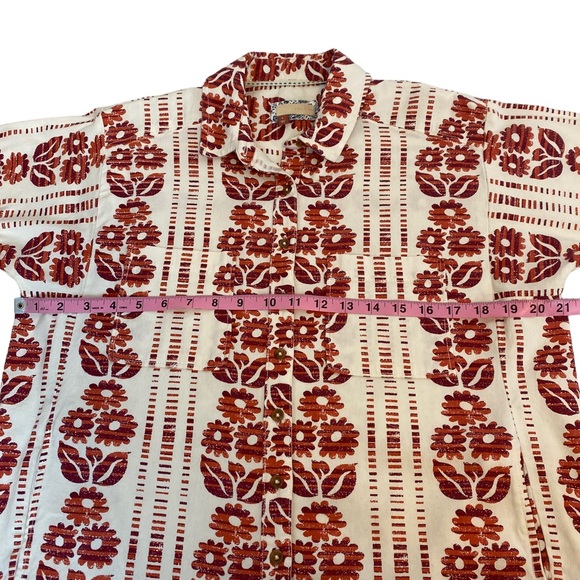 Anthropologie | Pilcro | Printed Button Front Shirt Size S - Picture 9 of 10